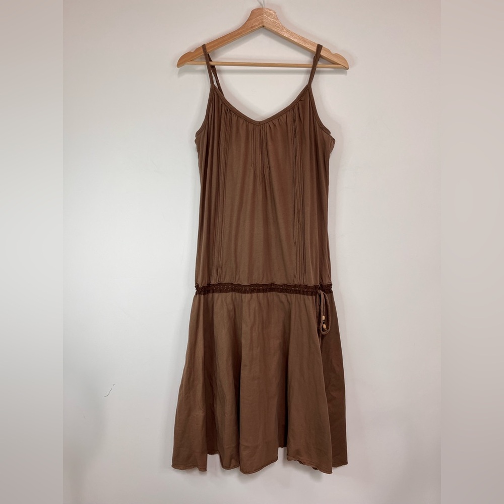 Joie Brown Midi Dress EUC